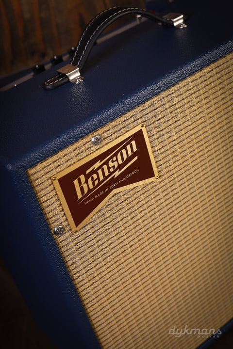 Benson Vinny Reverb Combo Blue Tolex, Wheat Grille