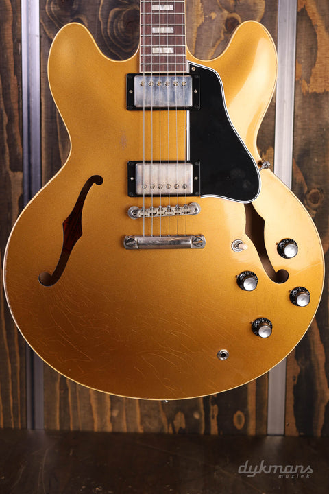 Gibson Custom Shop Murphy Lab '64 ES-335 Double Gold Top Dark Back Light Aged