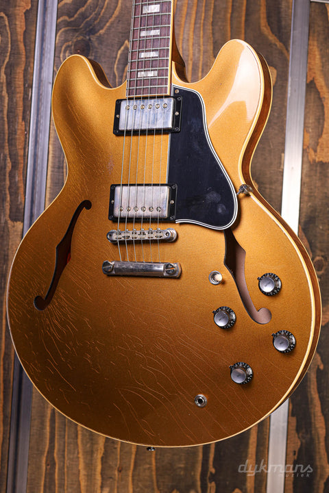 Gibson Custom Shop Murphy Lab '64 ES-335 Double Gold Top Dark Back Light Aged