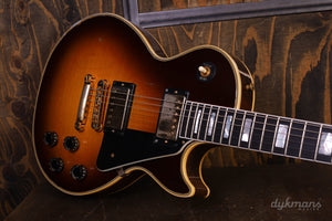 Gibson M2M Les Paul Custom Tobacco Sunburst Murphy Lab Heavy Aged