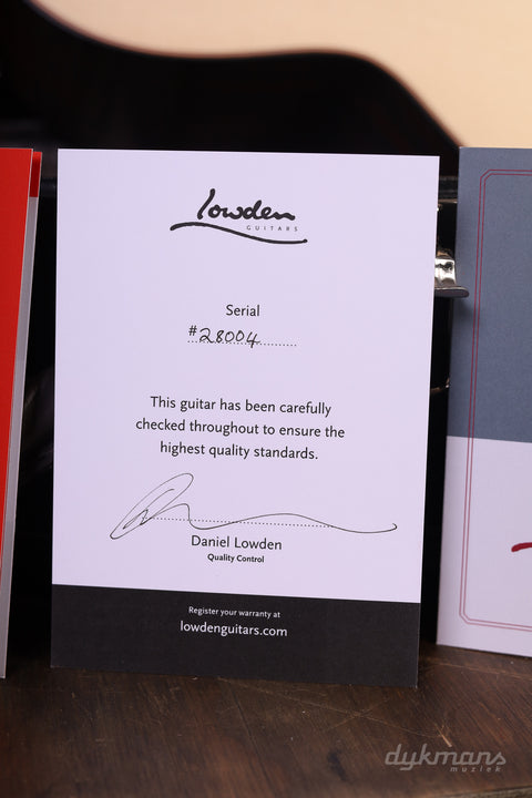 Lowden F-50 Bois De Rose 50th Anniversary Limited Edition