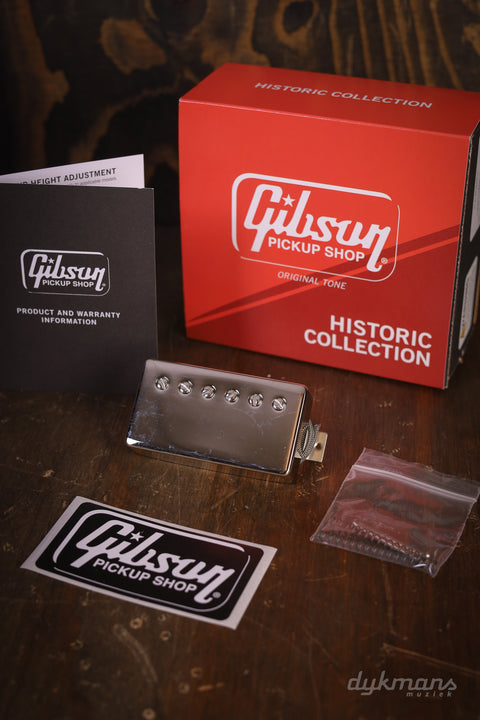 Gibson Custombucker (Double Black, True Historic Nickel Cover, 2-Conductor, Unpotted, Alnico 3, 8K)