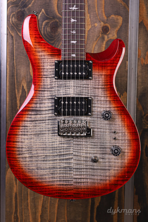 PRS SE Custom 24-08 Charcoal Cherry Burst