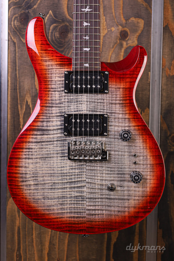 PRS SE Custom 24-08 Charcoal Cherry Burst