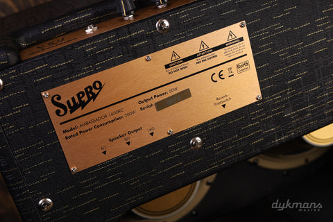 Supro Ambassador Custom Combo