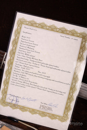 PRS Private Stock DGT #7218 Vintage McCarty Burst PRE-OWNED!