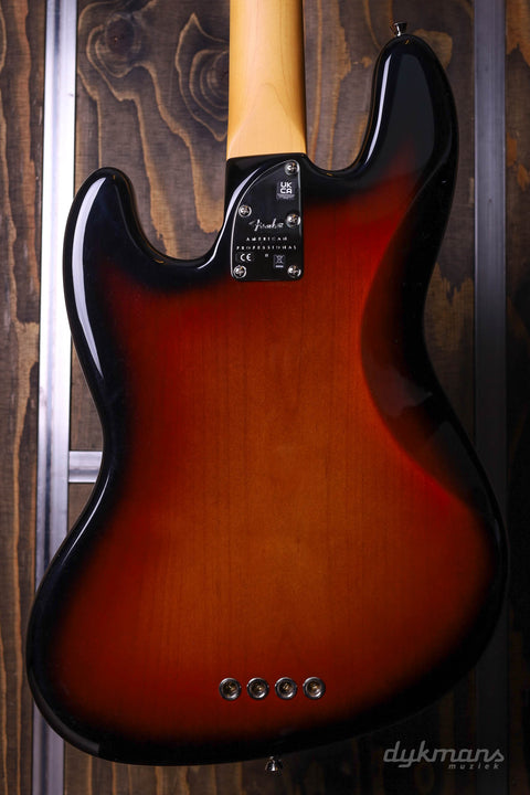 Fender American Professional II Jazz Bass 3-tone sunburst