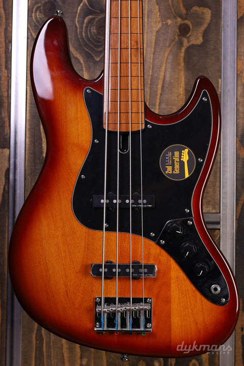 Sire Marcus Miller V5 Fretless 4-String 2nd Gen Tobacco Sunburst