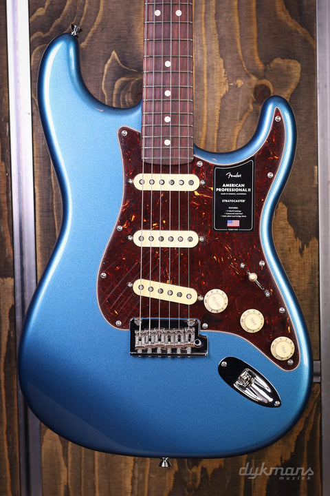 Fender American Professional II Lake Placid Blue Limited Edition Rosewood Neck