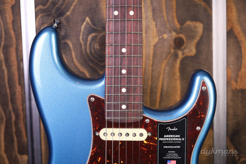 Fender American Professional II Lake Placid Blue Limited Edition Rosewood Neck