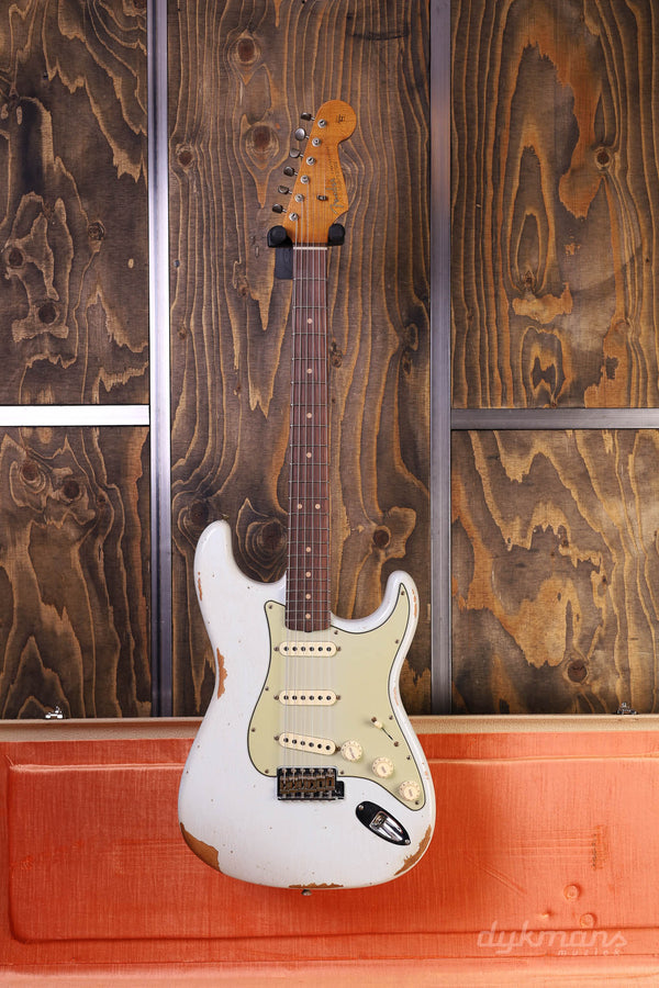 Fender Custom Shop Limited Edition '63 Stratocaster Relic Faded Aged Sonic Blue PRE-OWNED