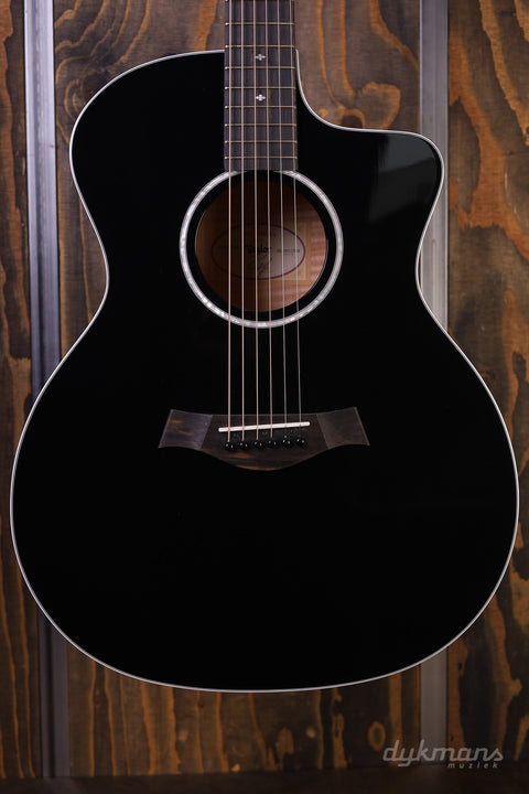 Taylor 214ce-BLK DLX + Free Taylor Strap!