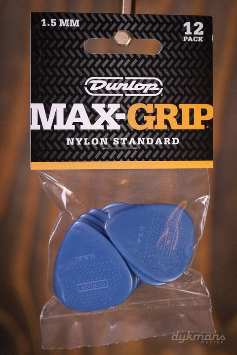 Dunlop Max Grip Plectra 12-Pack