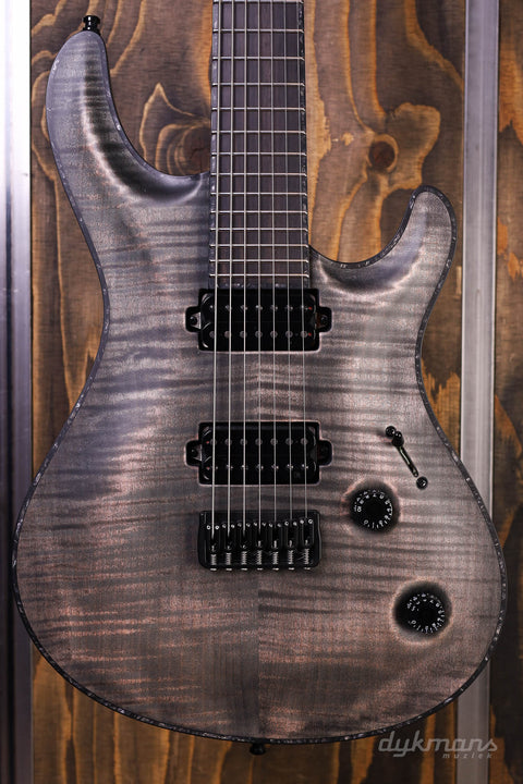 Mayones Regius 7 Core Antique Black Matte Black Binding