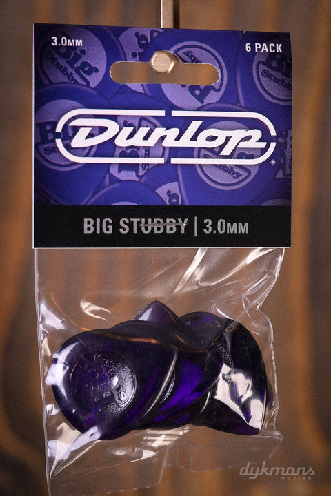 Dunlop Big Stubby Plectra 6-pack