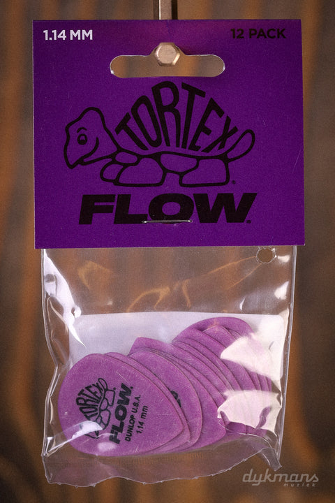 Dunlop Tortex Flow Plectra 12-pack