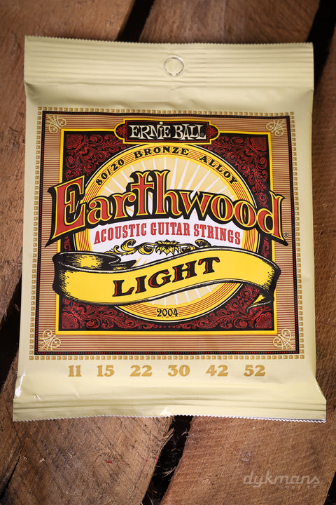 Ernie Ball Earthwood 80/20 Bronze Light 11-52