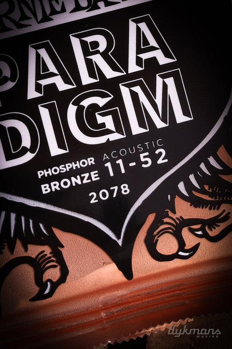 Ernie Ball Acoustic Paradigm Phosphor Bronze 11-52