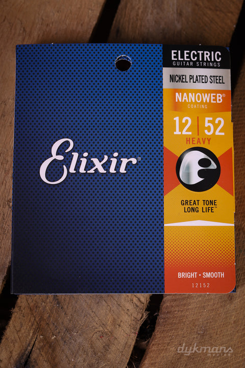 Elixir Nanoweb Heavy 12-52