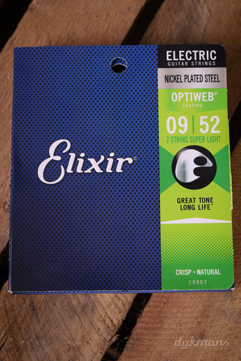 Elixir Optiweb Super Light 7-String 09-52