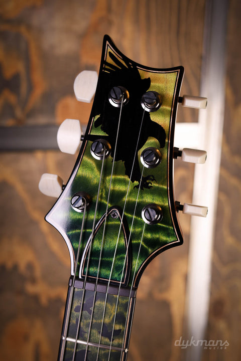 PRS Private Stock #10485 CU 24-08 Rainforest Glow w/ Birds of a Feather Inlay