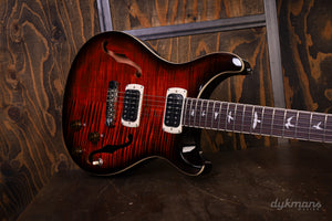 PRS SE Hollowbody II Piezo Orange Tiger Smokeburst