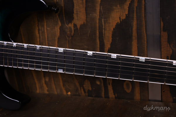 ESP USA M-II Quilted Maple Black Aqua Sunburst