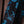 Holy Cow Custom Black Blue Leaves
