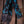 Holy Cow Custom Black Blue Leaves
