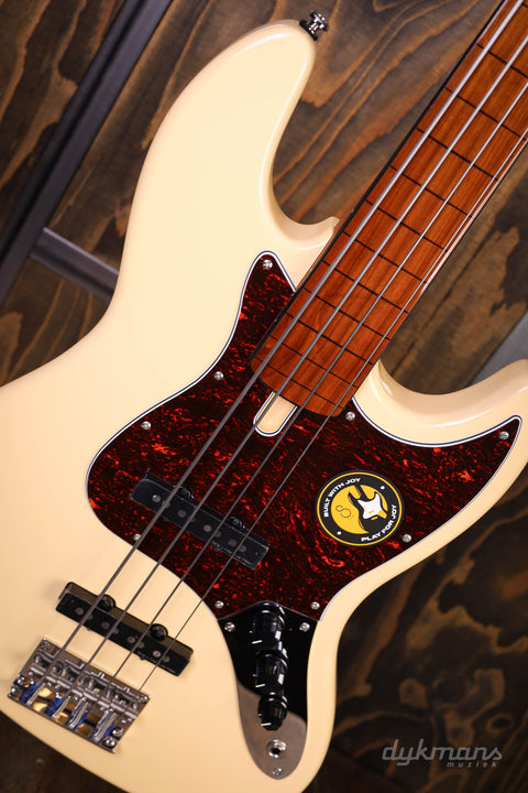 Sire Marcus Miller V5 Fretless 4-String 2nd Gen Vintage White