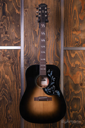 Epiphone Eric Church Hummingbird Cobra Burst