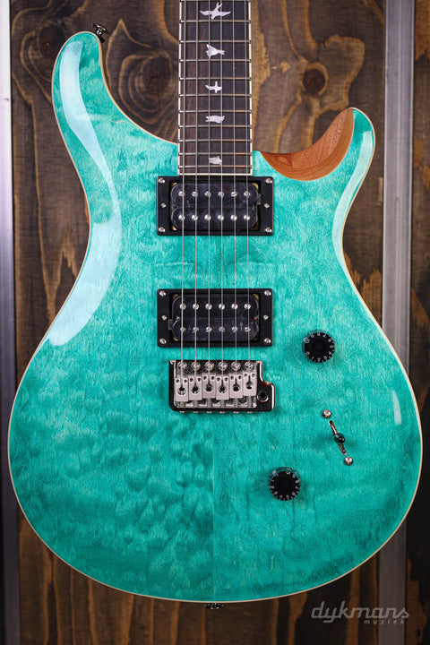 PRS SE Custom 24 Quilt Turquoise