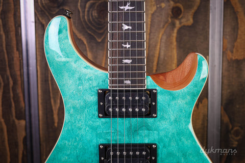 PRS SE Custom 24 Quilt Turquoise