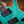 PRS SE Custom 24 Quilt Turquoise