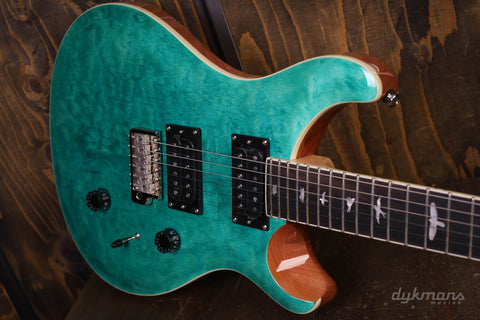 PRS SE Custom 24 Quilt Turquoise