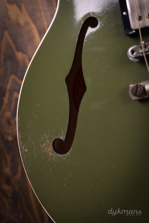 Gibson 1959 ES-335 Reissue Olive Drab Murphy Lab Heavy Aged