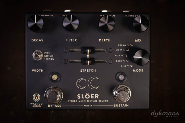 Walrus Audio SLÖER Reverb Black