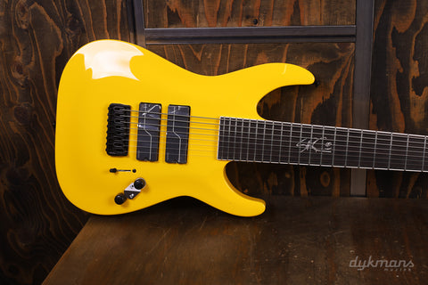 ESP LTD SC-608B Stephen Carpenter 8-String Chiquita Yellow