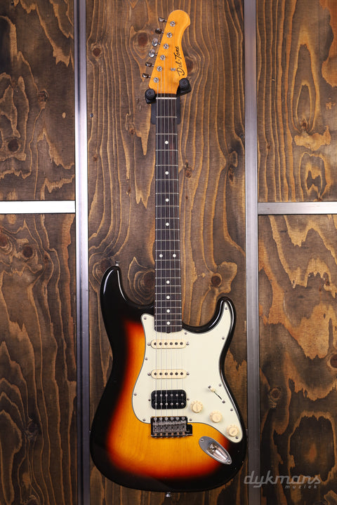 Del-Tone 60’s S-Style 3-Tone Sunburst