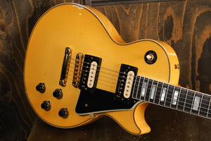 Gibson Custom Murphy Lab 1957 Les Paul Custom Heavy Antique White 2-Pickup Light Aged