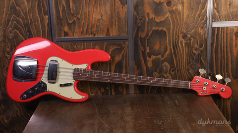 Fender Custom Shop '63 Jazz Bass Journeyman Relic Aged Fiesta Red #22370