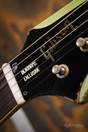 Gibson Custom Murphy Lab 1963 Firebird V Maestro Vibrola Kerry Green Light Aged