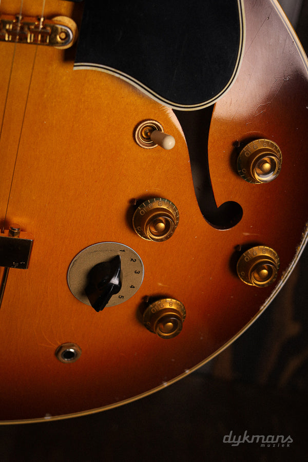 Gibson 1964 ES-345 Trapeze Tailpiece Varitone Murphy Lab Heavy Aged Iced Tea