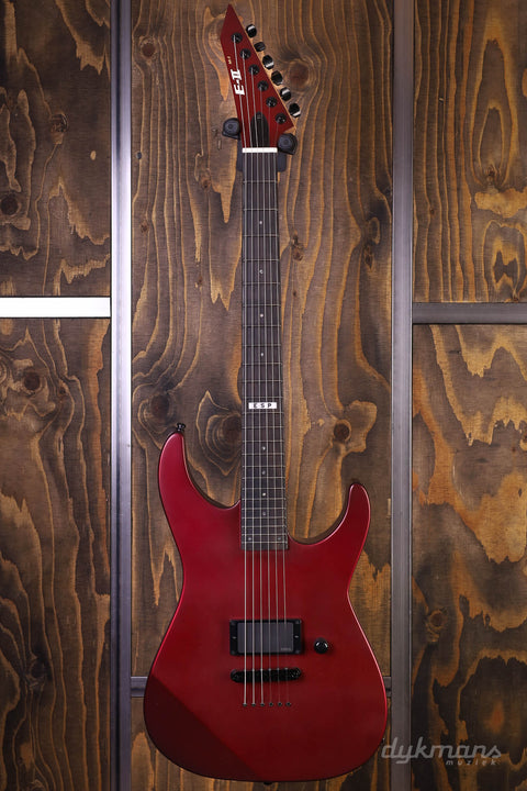 ESP E-II M-I Deep Candy Apple Red Satin