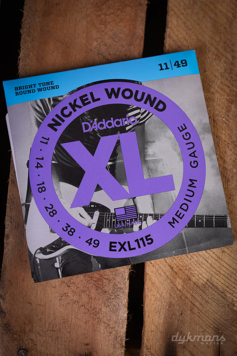 D'addario Nickel Wound 11-49