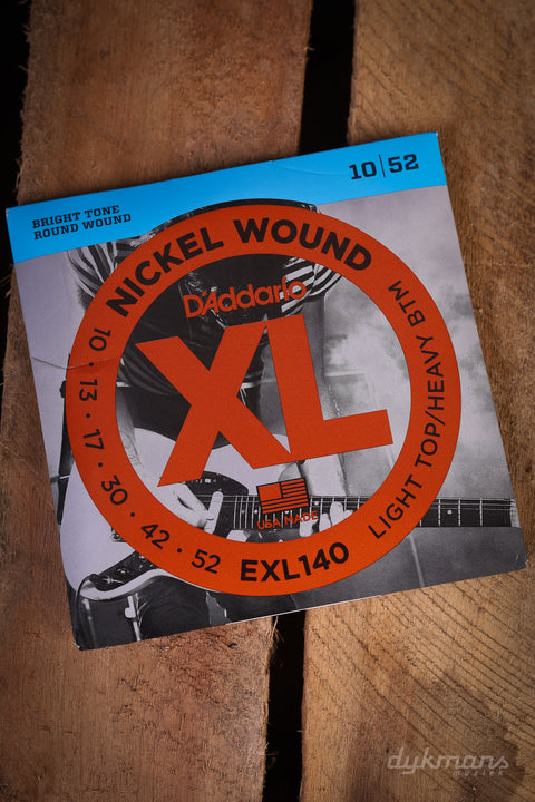 D'addario Nickel Wound 10-52