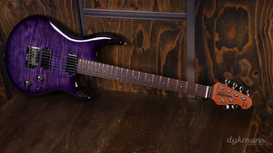 Music Man Luke 4 HH Maple Top Purple Slushie
