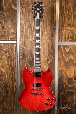 Gibson SG Standard HP-II Blood Orange Fade 2018