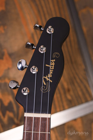 Fender Venice Soprano Ukelele Black