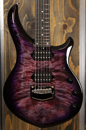 Music Man Majesty 7 Premium Select Purple Nebula Quilt